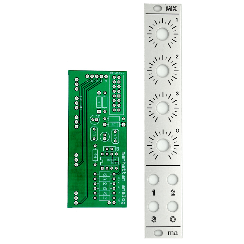 Manhattan Analog MIX PCB+Panel