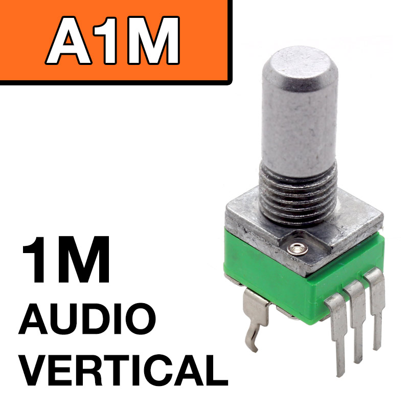 Alpha 1M 1000K Ohm Vertical Mount Pot Potentiometer A1M A1M Lot Of 5