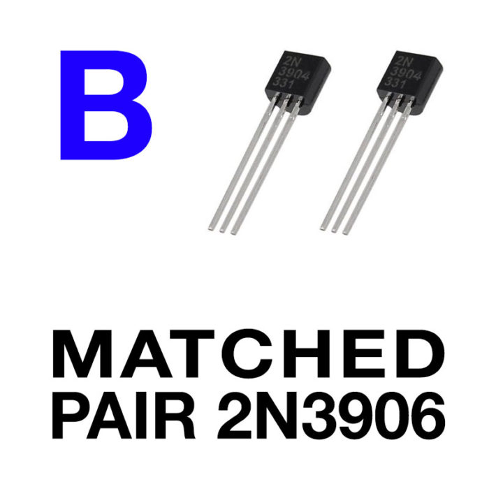 B - Matched Pair - 2N3906