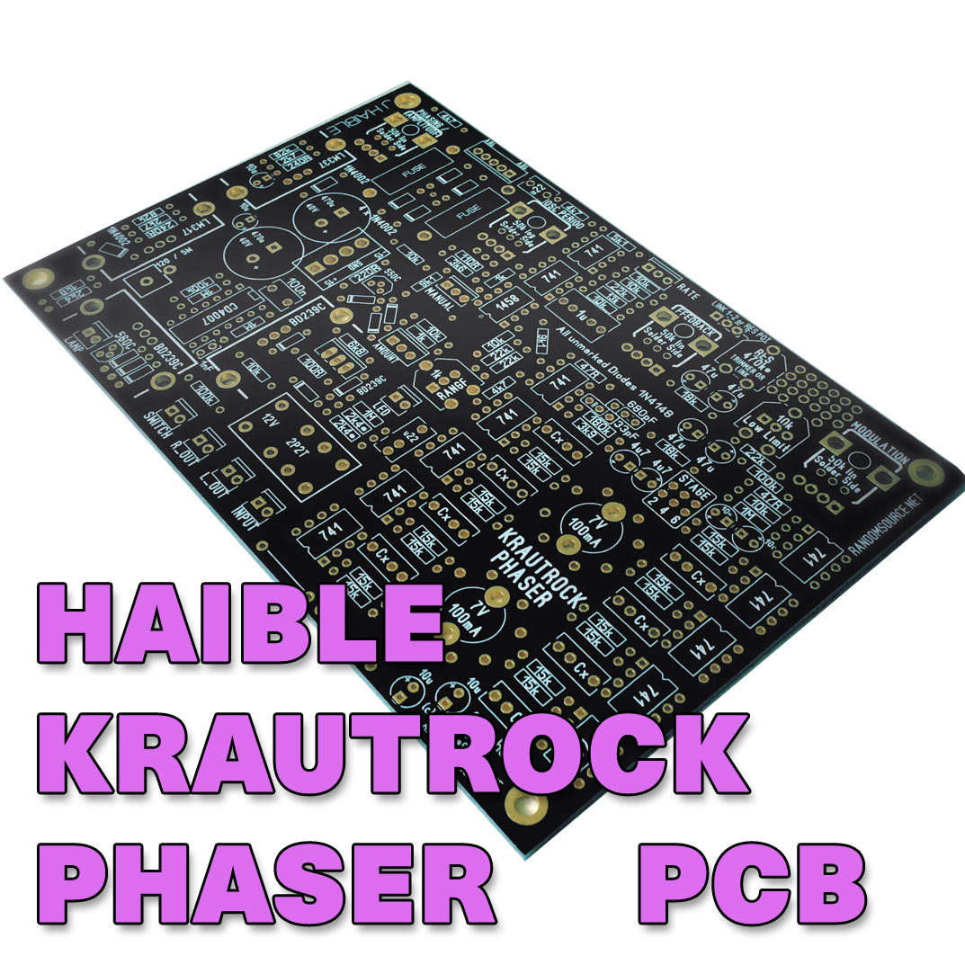 Haible Krautrock Phaser Pcb Thonk Diy Synthesizer Kits