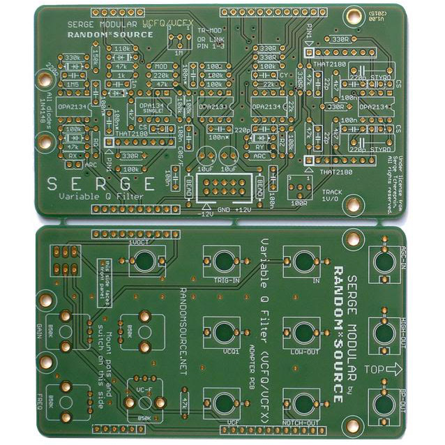 Eurorack Serge Variable Q Vcfq Full Kit Thonk Diy Synthesizer Kits Components