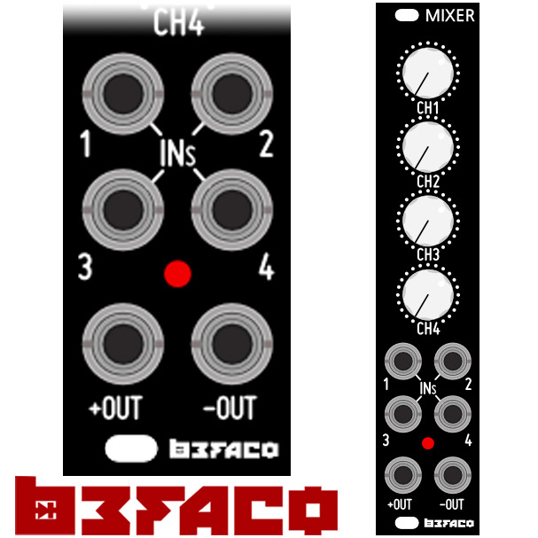 Befaco Mixer Full DIY Kit Thonk DIY Synthesizer Kits & Components
