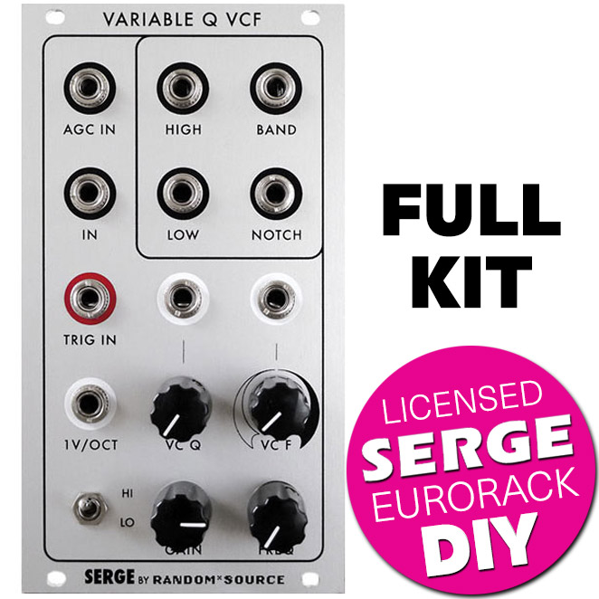 Eurorack Serge Variable Q (VCFQ) Full Kit Thonk DIY
