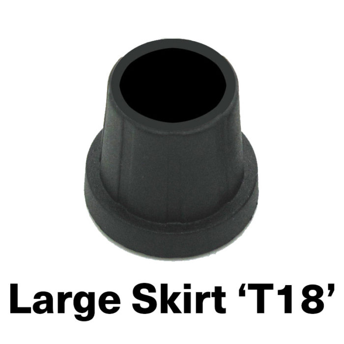 Black Large Skirt T18 - Sifam Plastic Knob