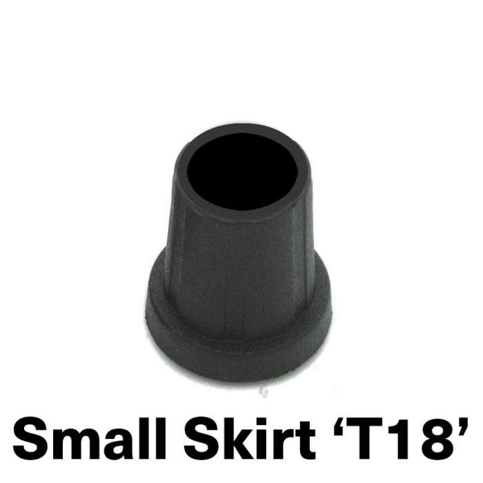Black Small Skirt T18 - Sifam Plastic Knob
