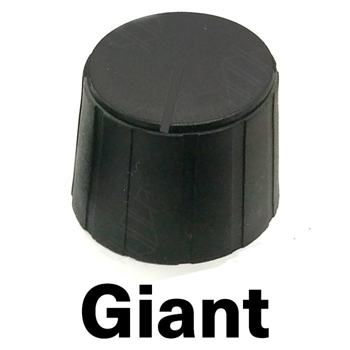 Black Giant D - Sifam Plastic Knob