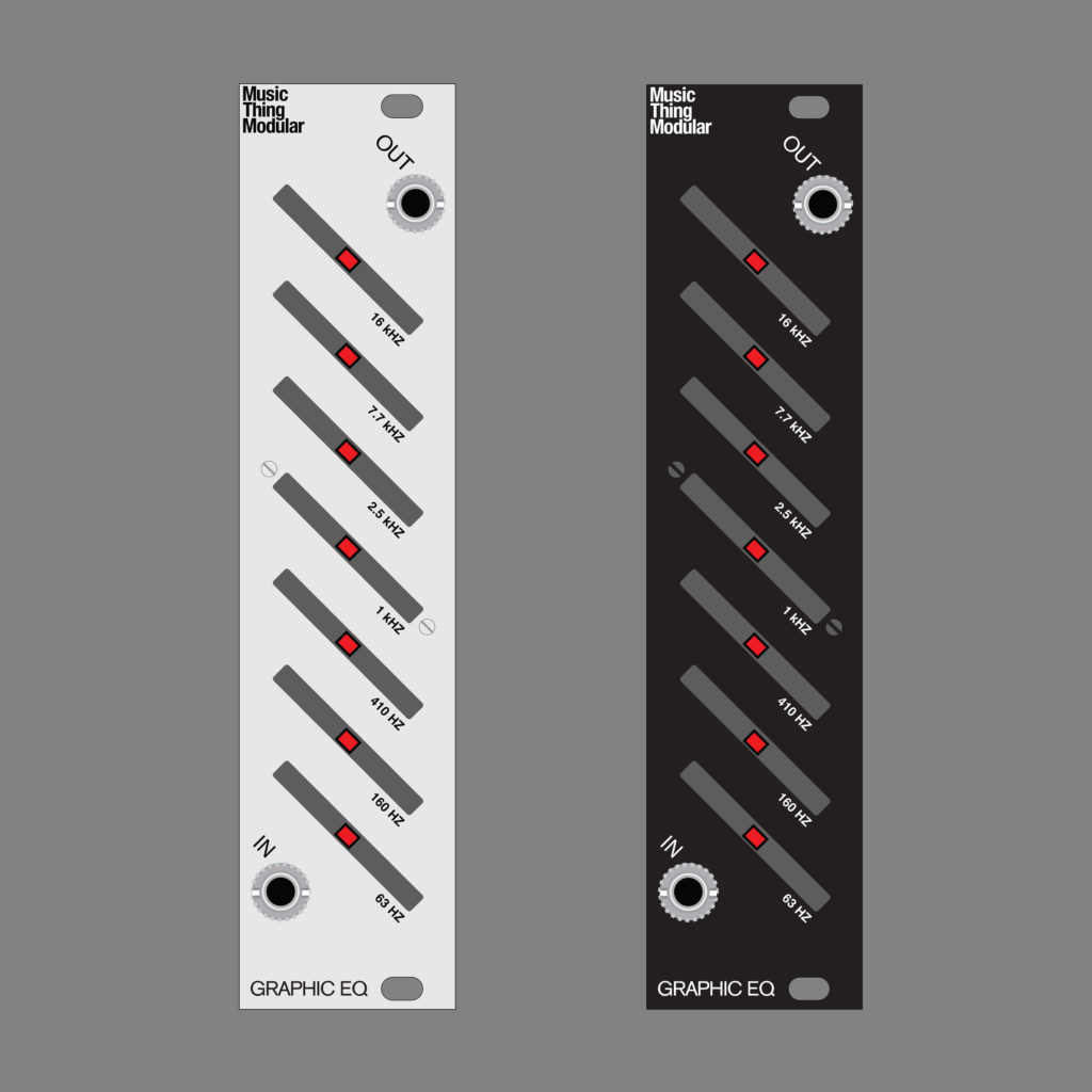 Music Thing Modular – Graphic EQ – Full DIY Kit – Thonk – DIY ...
