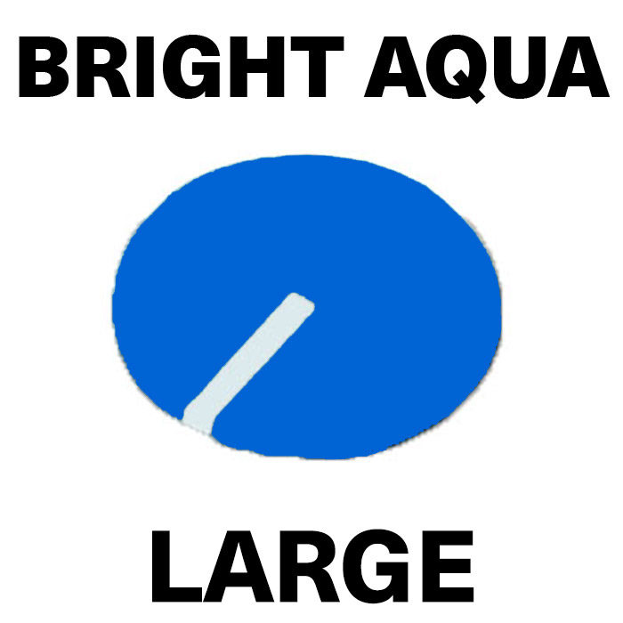 Large Bright Aqua - Sifam Plastic Cap
