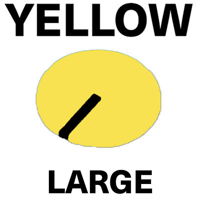 Large Yellow - Sifam Plastic Cap