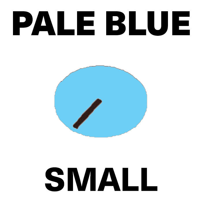 Small Pale Blue - Sifam Plastic Cap