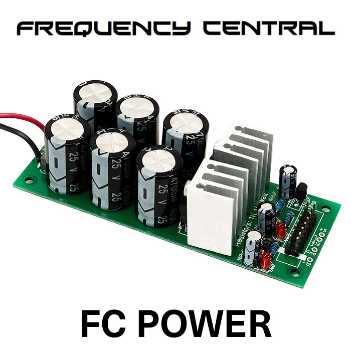 Frequency Central Fc Power Full Diy Kit Thonk Diy Synthesizer Kits Components