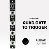 ADDAC217 Quad Gate To Trigger – Full DIY Kit – Thonk – DIY