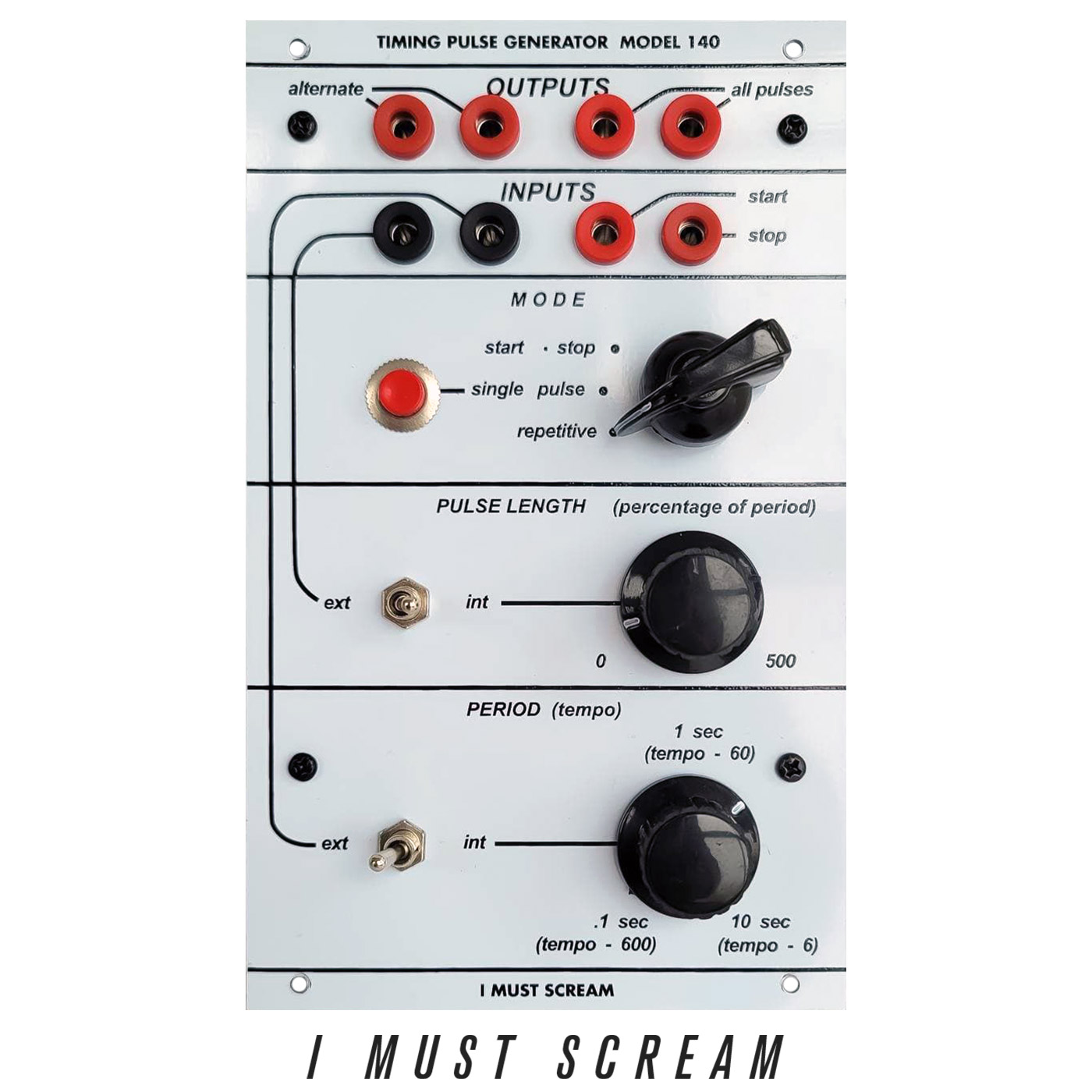 IMS System 100 – Model 140 Pulse Generator – Full DIY Kit – Thonk – DIY  Synthesizer Kits  Components