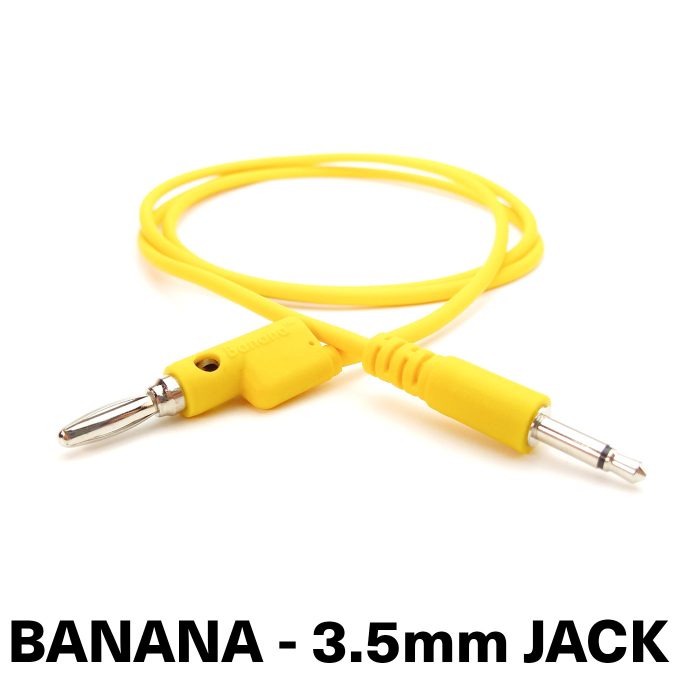 Patch Point Banana Adaptor Cables Thonk DIY Synthesizer Kits
