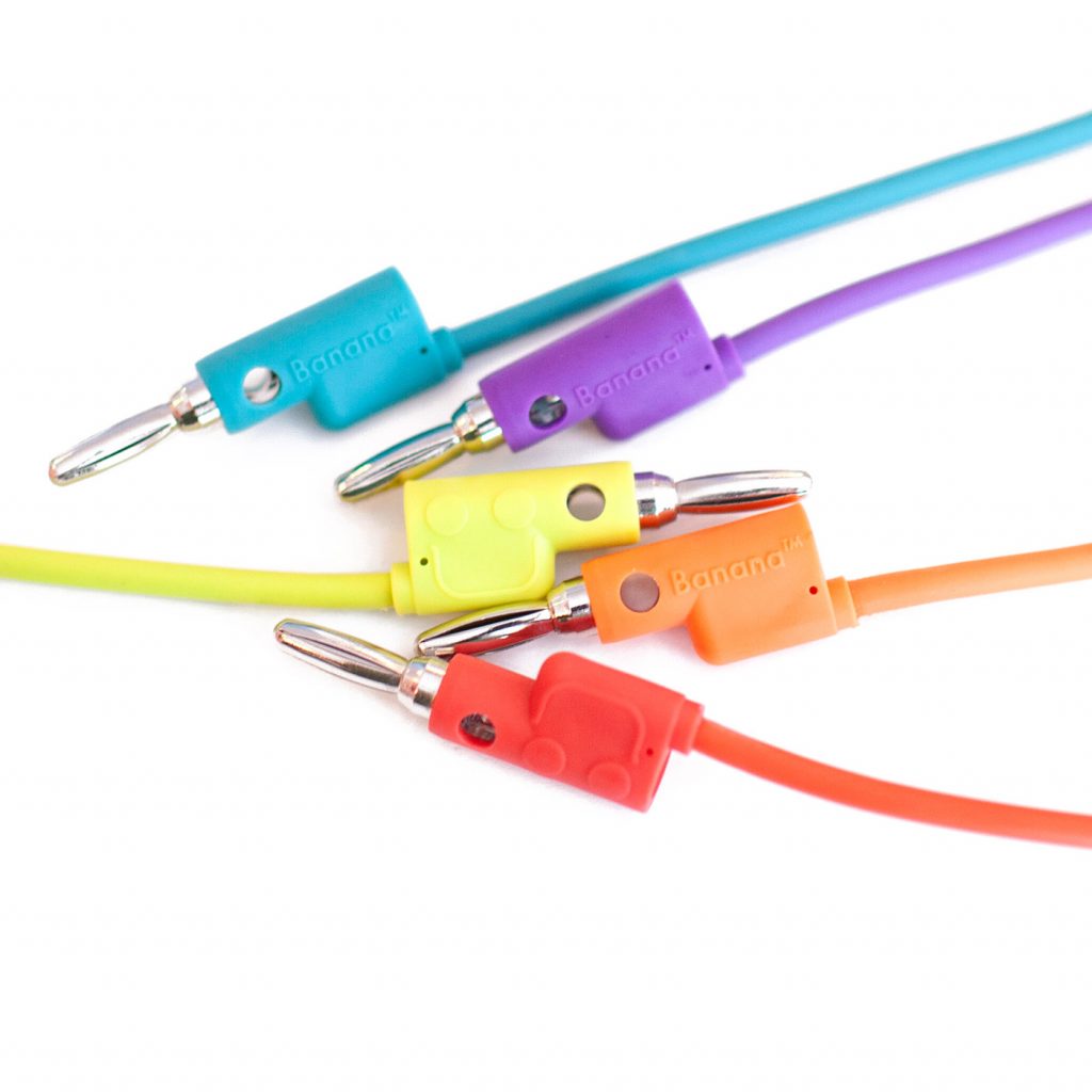 Patch Point Banana Patch Cables Thonk DIY Synthesizer Kits