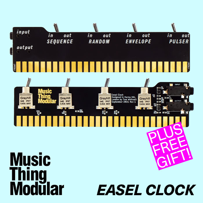 Black Corp ISENIN Knobs and Caps Kit Thonk DIY Synthesizer