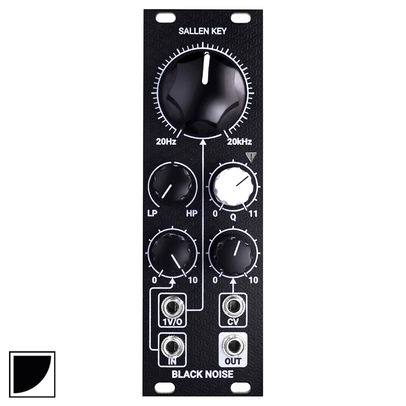 Black Noise Modular Sallen Key Full DIY Kit Thonk DIY