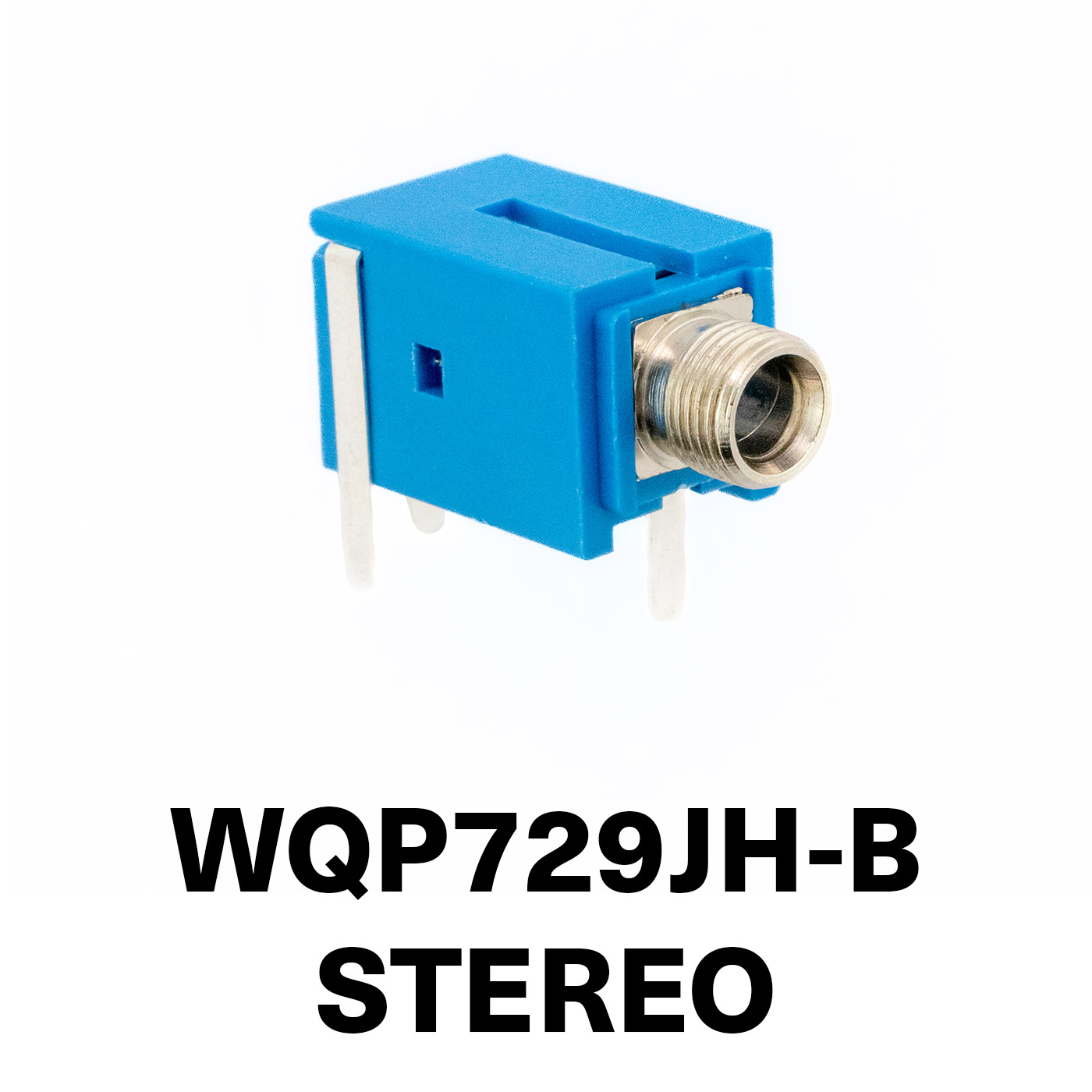 WQP729JH-Blue Stereo 3.5mm Audio Jacks (x1), product image from Thonk