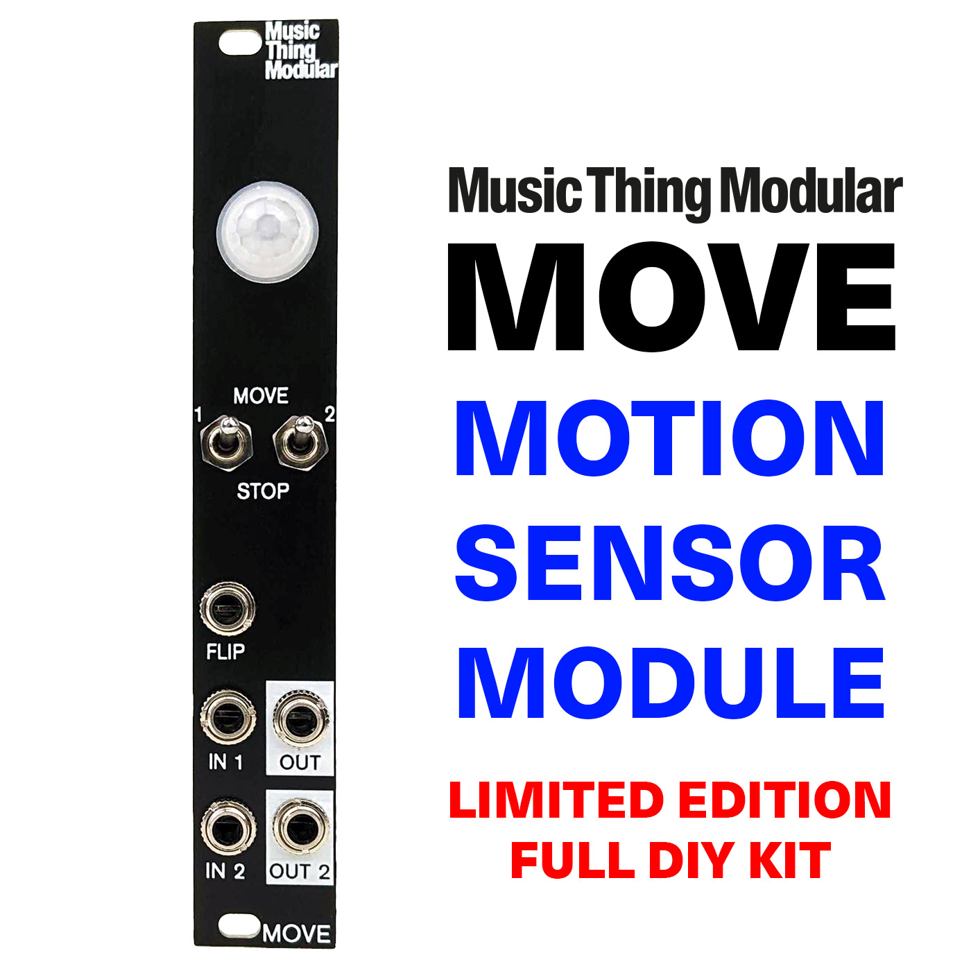 LIMITED EDITION - Music Thing Modular - Move - Full DIY Kit