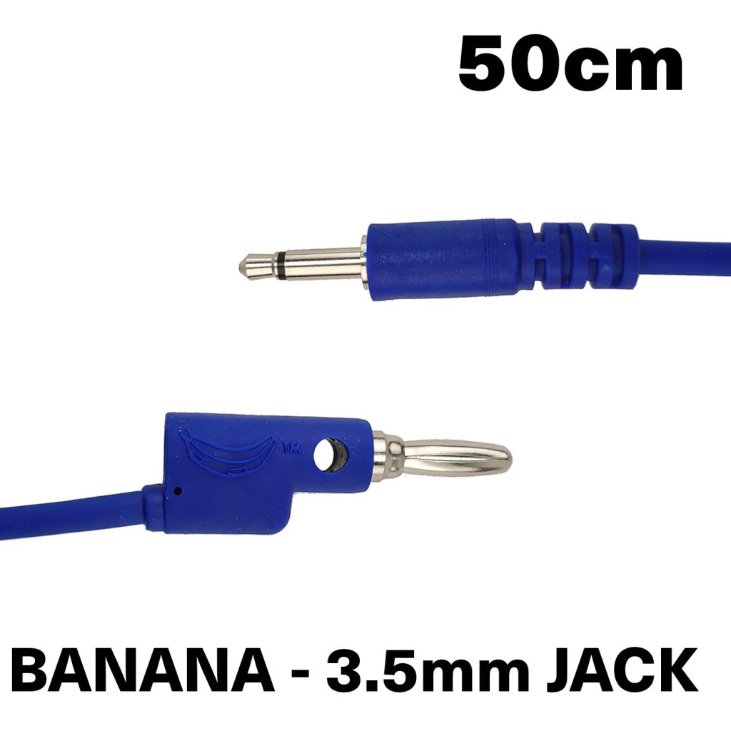 Patch Point Banana Adaptor Cables Thonk DIY Synthesizer Kits