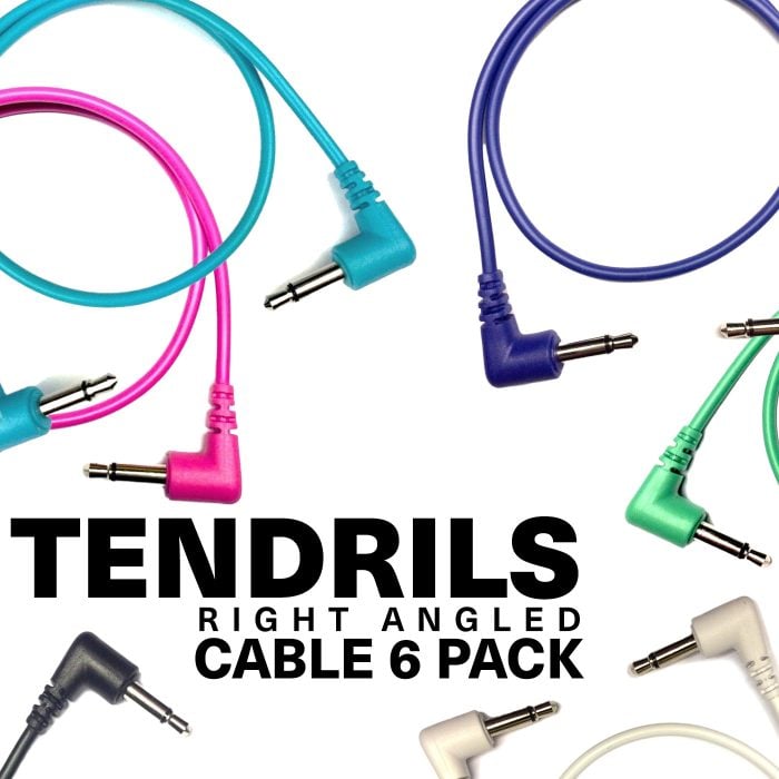 Tendrils - Right-Angled Eurorack Patch Cables