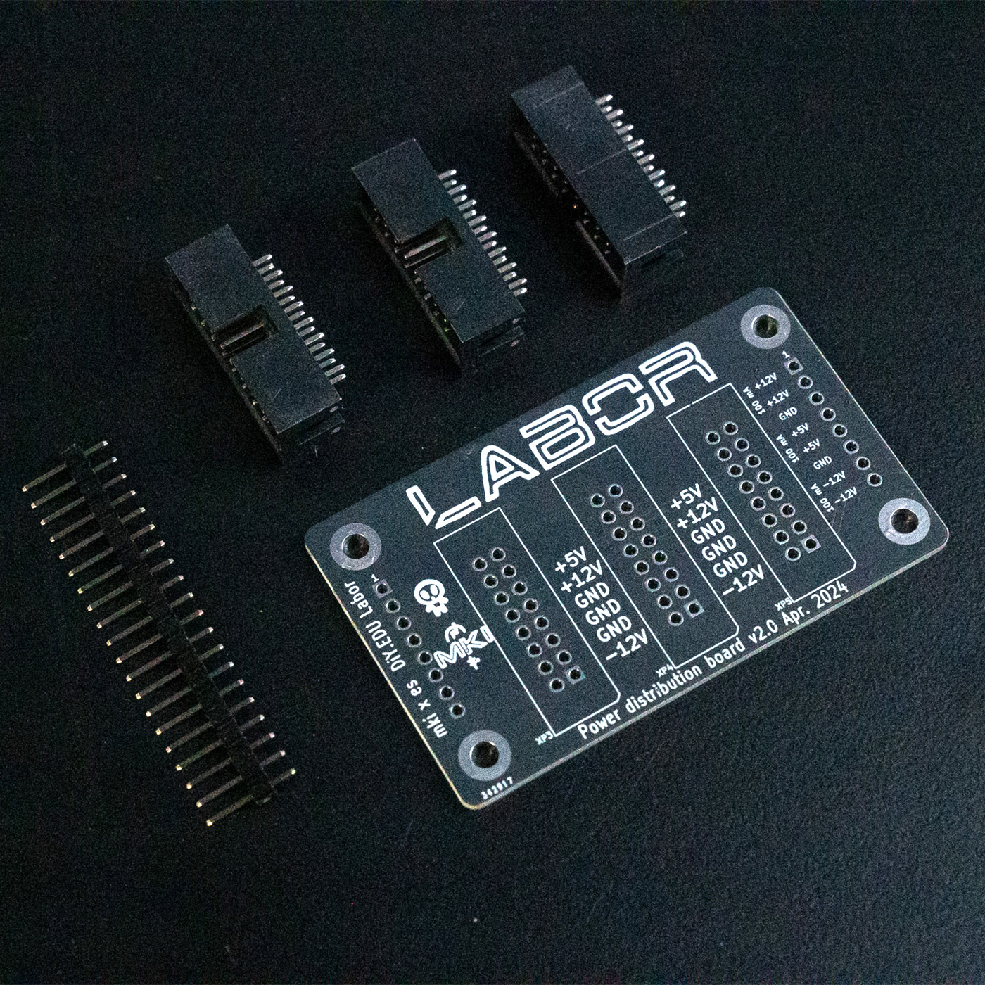 MKI & Erica Synths – Labor Euro PSU Connector – Full DIY Kit, product image from Thonk