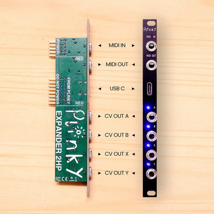 Making Sound Machines – Plinky Eurorack Expander – Assembled Module - Image 2