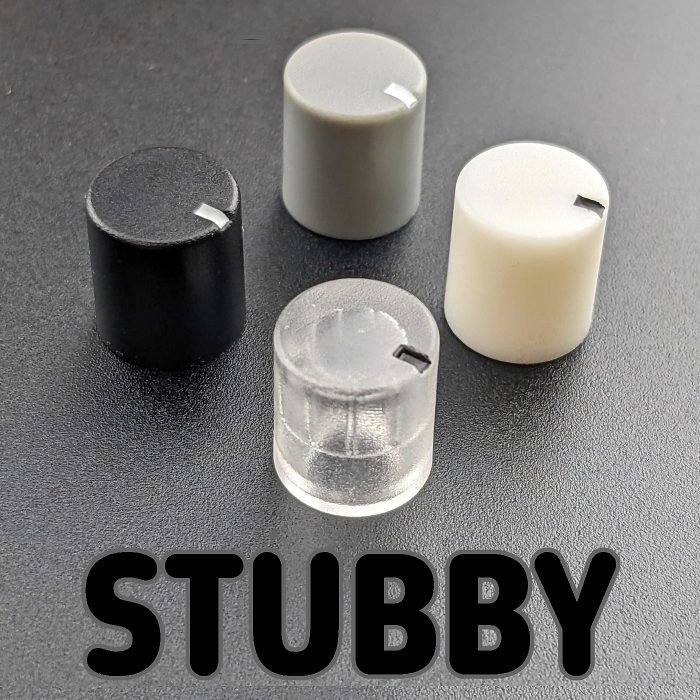 Stubby Knobs - 6mm T18 Shaft