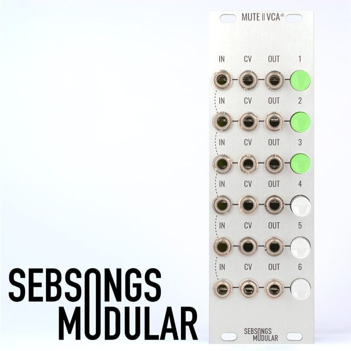Sebsongs – MUTE || VCA x6 – Full DIY Kit