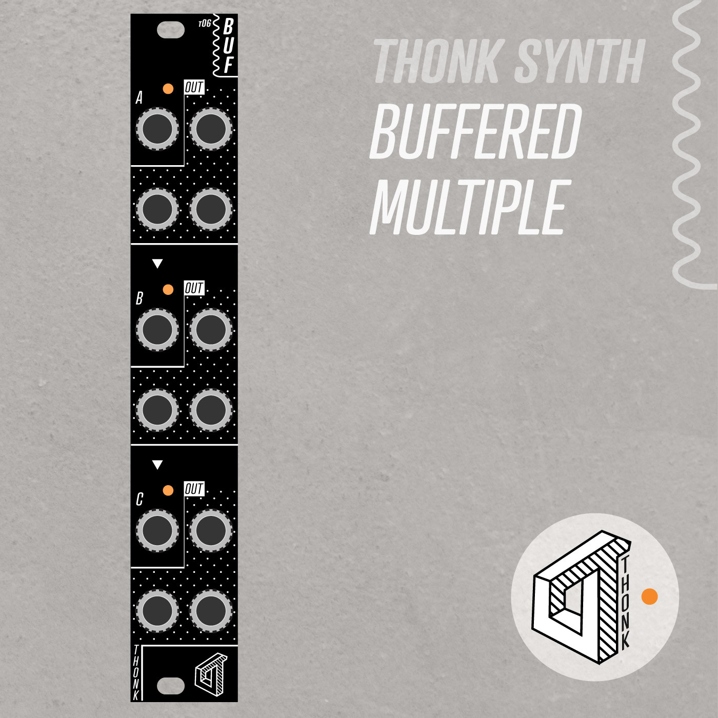 Thonk Synth - BUF - Full DIY Kit