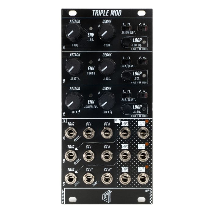 Thonk Synth – t07 Triple Mod – Full DIY Kit - Image 2