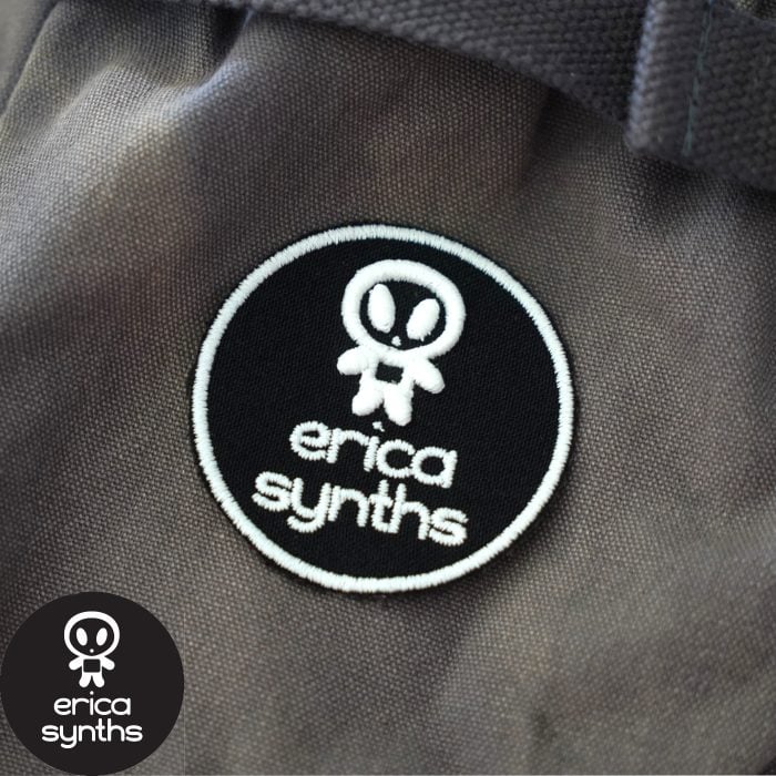 Erica Synths Embroidered Patch