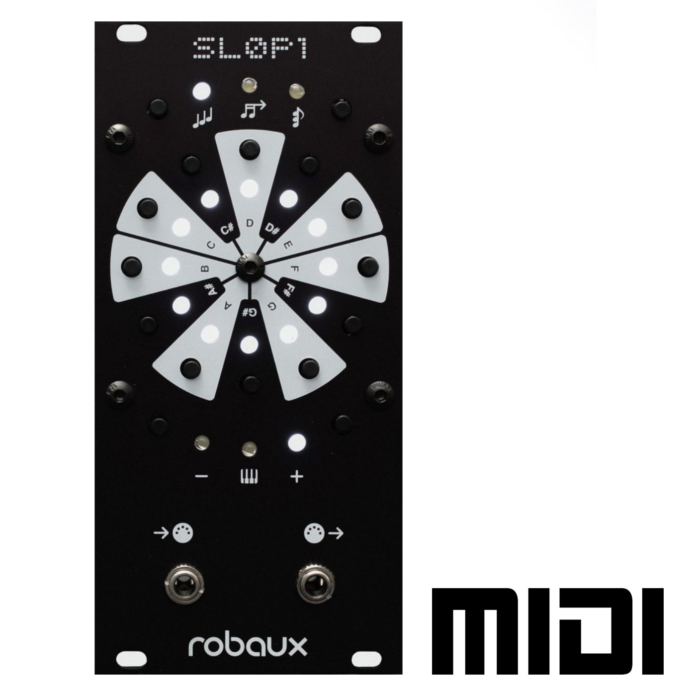 Robaux - SLØP1 - MIDI Chord Quantizer - Full DIY Kit