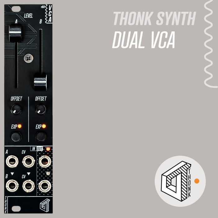 T03-VCA-Product Thonk Synth - t03 VCA - Full DIY Kit