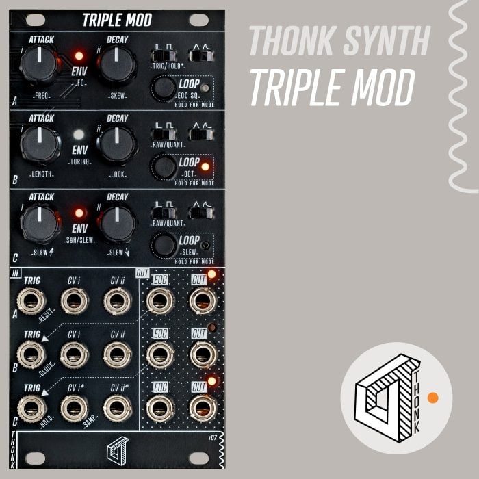 T07-TripleMod-Product Thonk Synth – t07 Triple Mod – Full DIY Kit