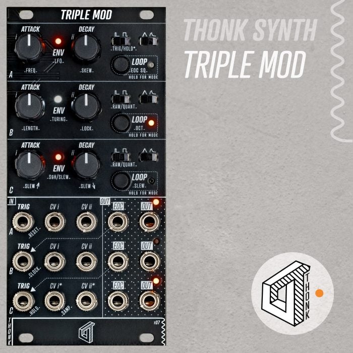 Thonk Synth – Triple Mod – Full DIY Kit