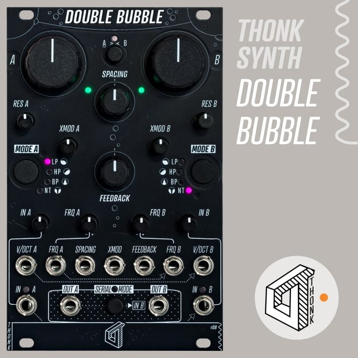 Thonk Synth – t08 Double Bubble – Full DIY Kit
