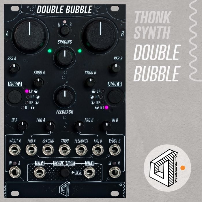 Thonk Synth – Double Bubble VCF – Full DIY Kit