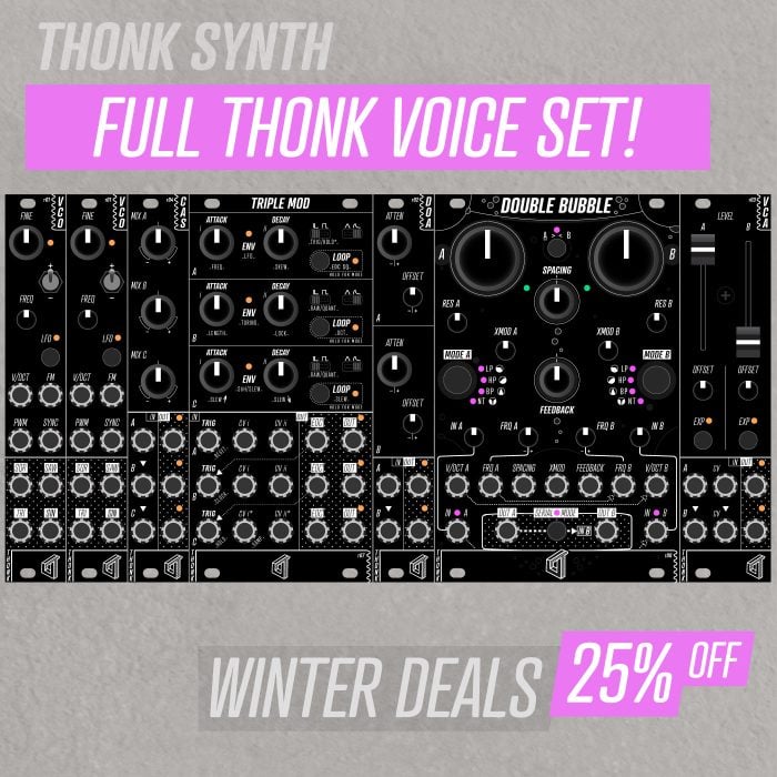 Thonk Synth - Full Voice Set - Full DIY Kit