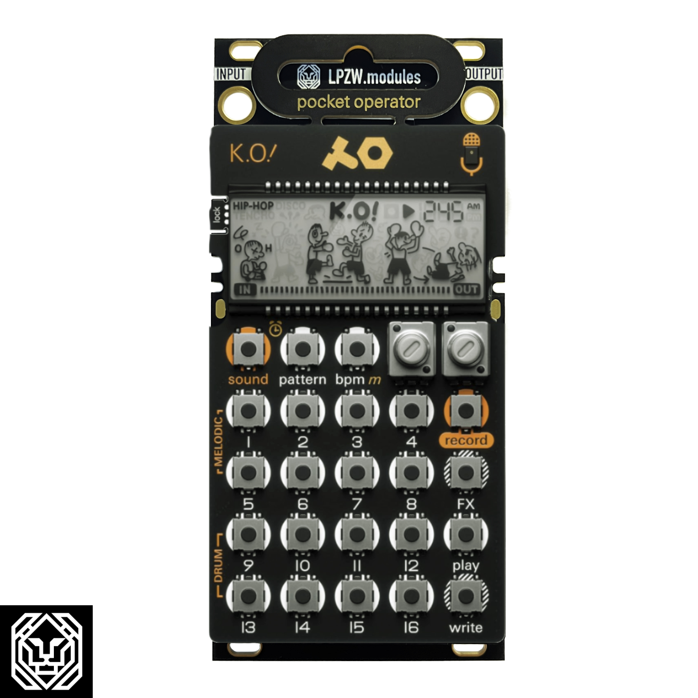 LPZW - TE PO-Series Eurorack Adaptor - Full DIY Kit