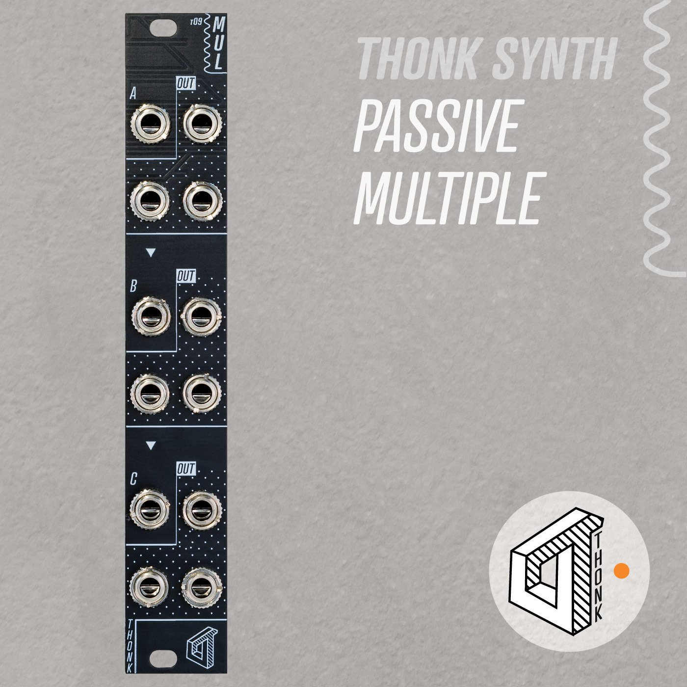 Thonk Synth – MUL – Full DIY Kit, product image from Thonk