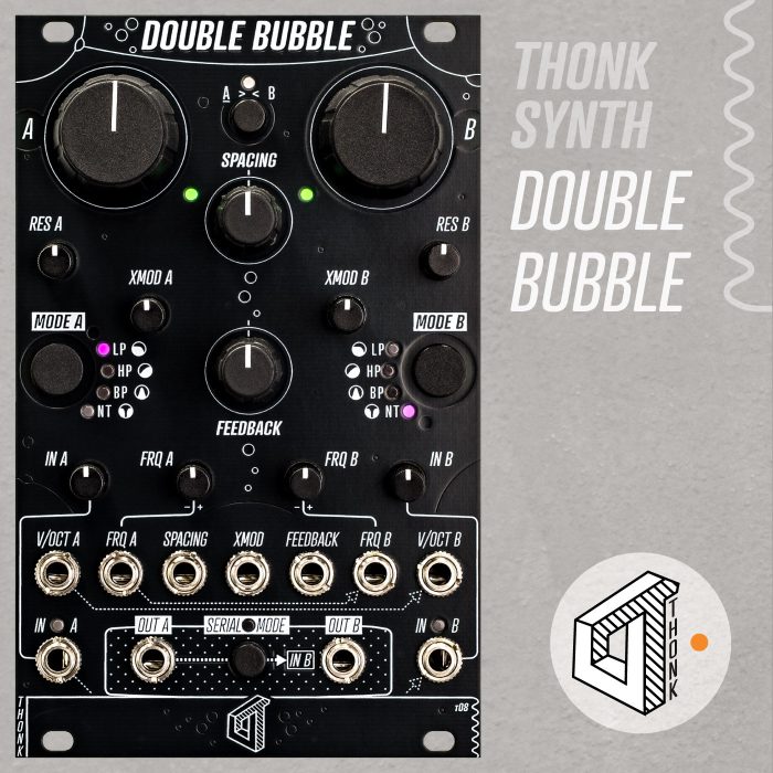 Thonk Synth – Double Bubble VCF – Full DIY Kit