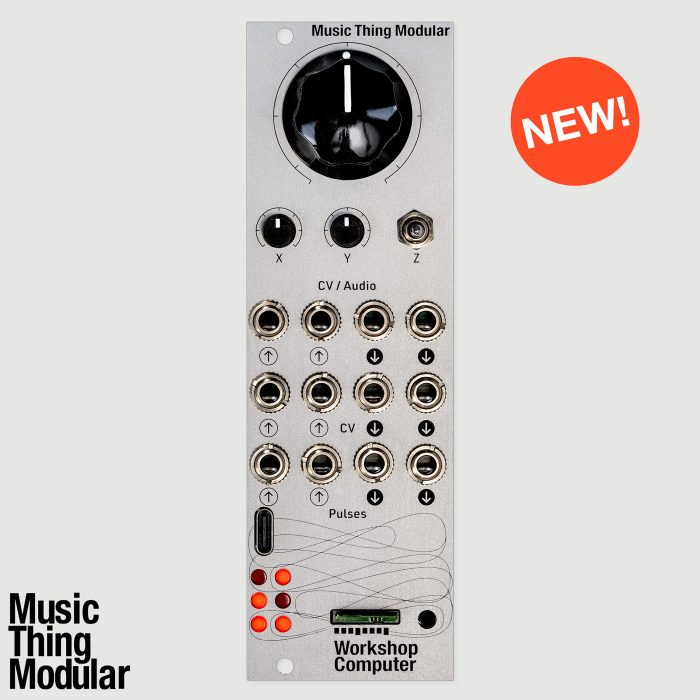 Music Thing Modular - Workshop Computer Aluminium - Full DIY kit