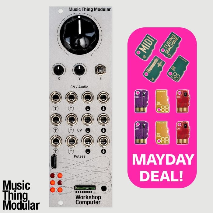 Music Thing Modular - Workshop Computer Aluminium - Full DIY kit