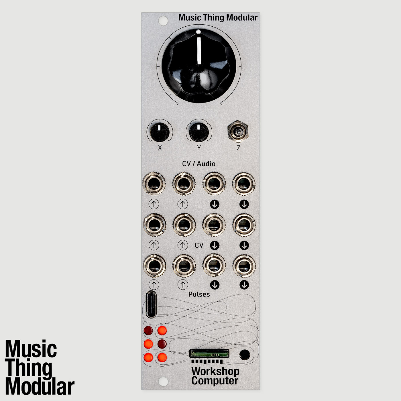 Music Thing Modular - Workshop Computer Aluminium - Full DIY kit
