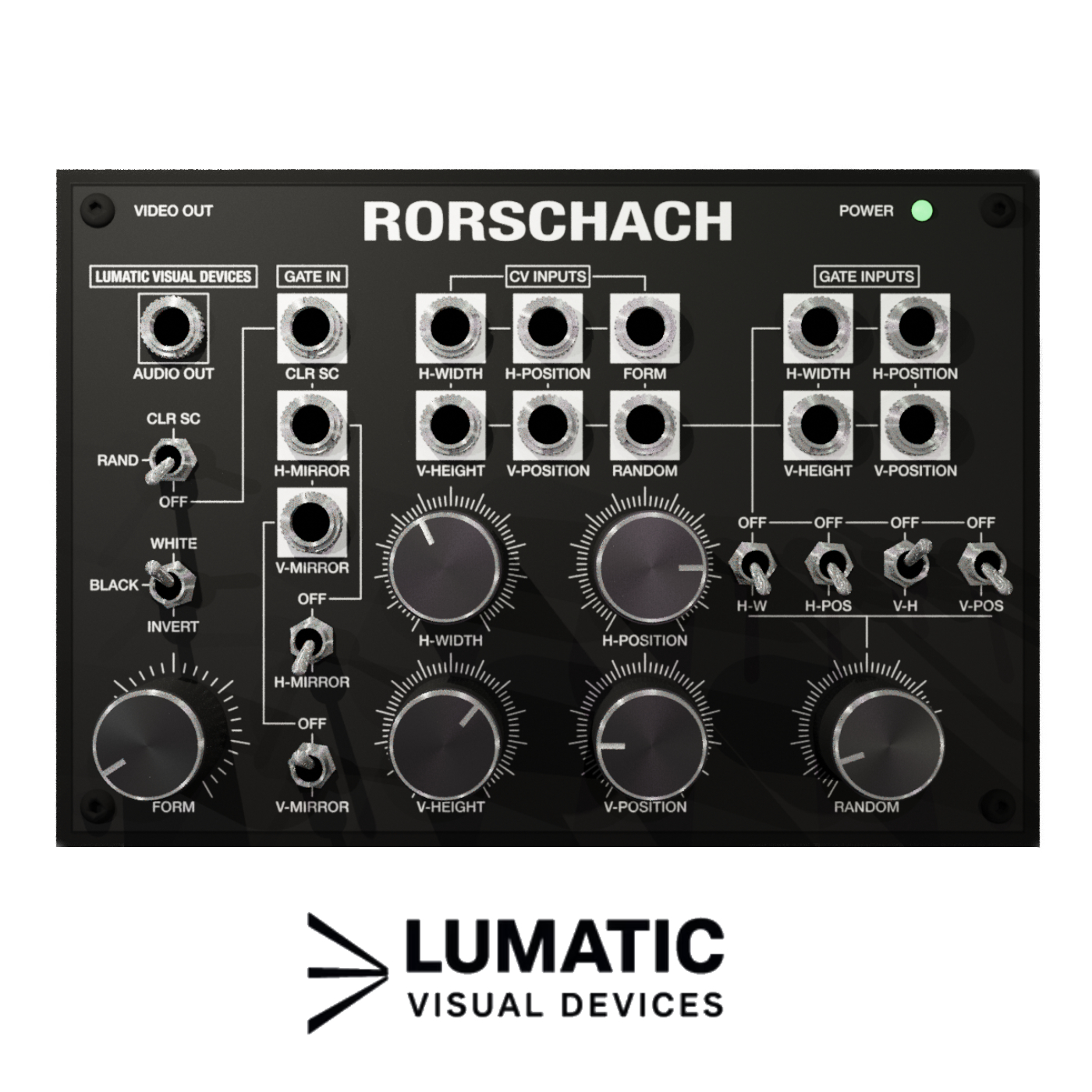 Lumatic Visual Devices - Rorschach - Full DIY Kit