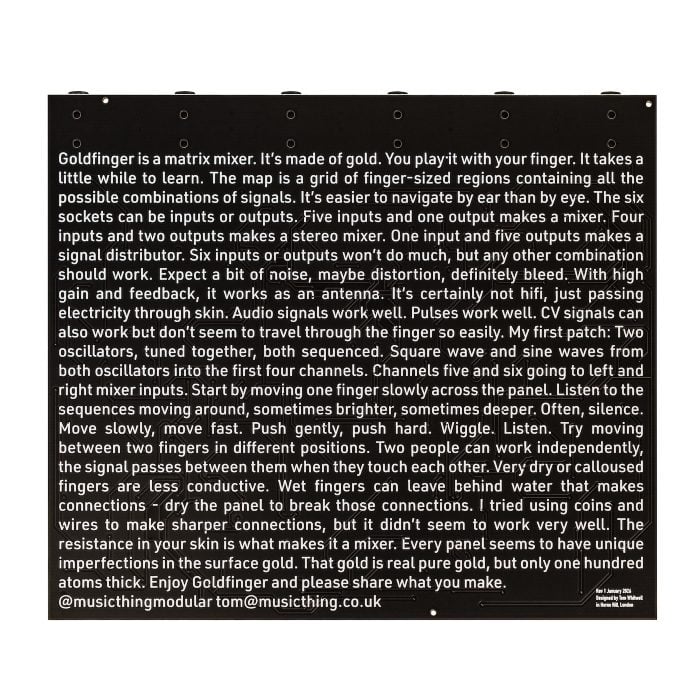 Music Thing Modular - Goldfinger - Image 3