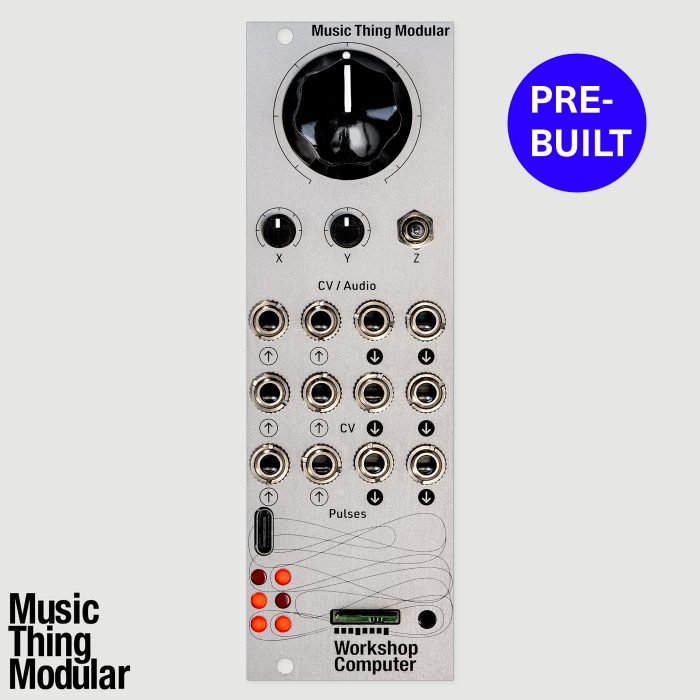 Music Thing Modular - Workshop Computer Aluminium - Assembled Module