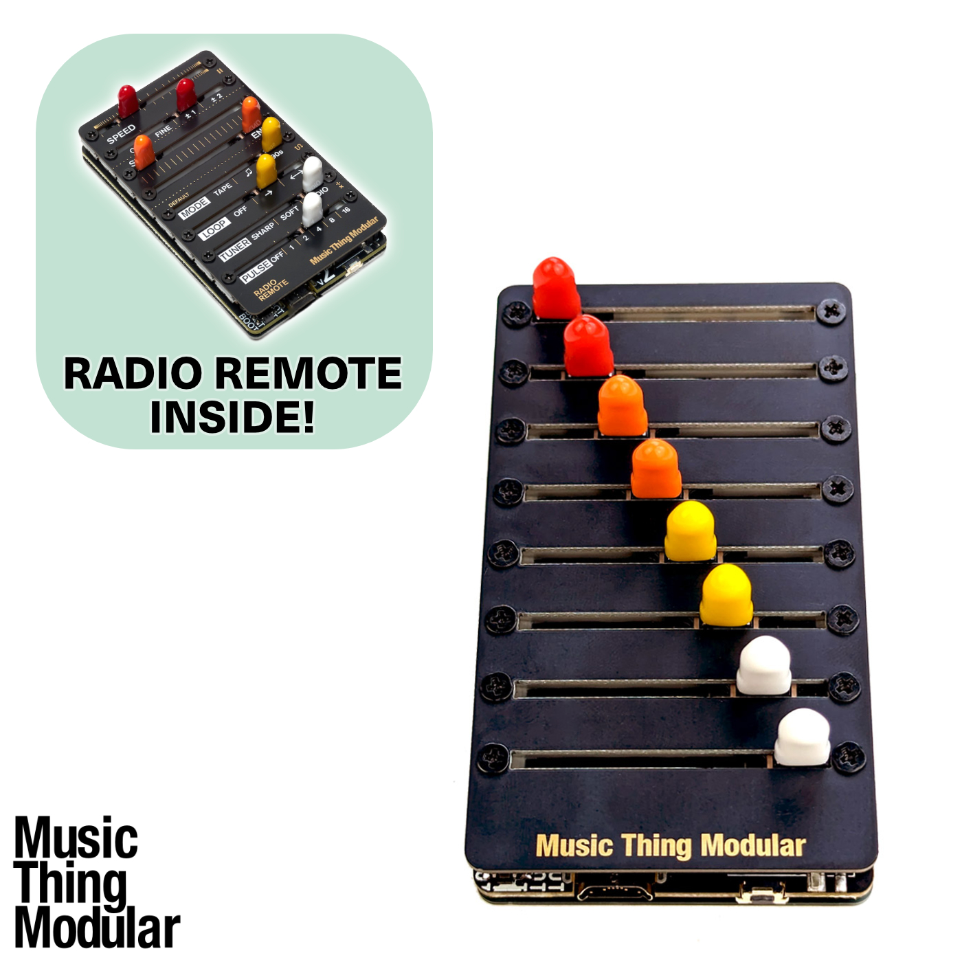 Music Thing Modular – 8mu MIDI Controller – Full DIY Kit