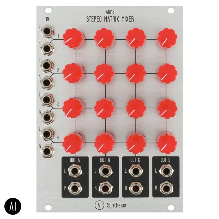 AI018 Stereo Matrix Mixer - Full DIY Kit